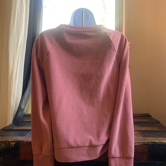 NWOT Mauve Andrew Marc sweater - Picture 3 of 6